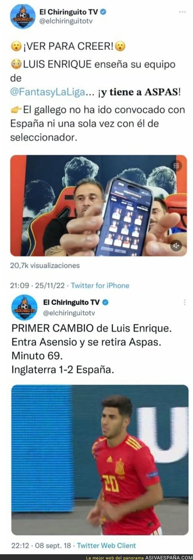 Así de fácil se contradice al periodismo basura de 'El Chiringuito' con esta información sobre Luis Enrique