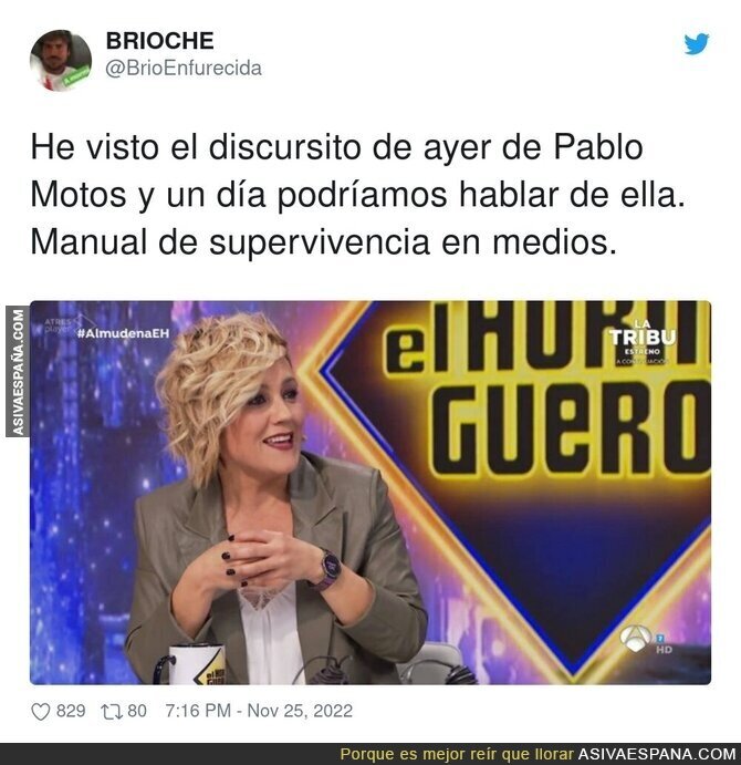 Cristina Pardo se está luciendo