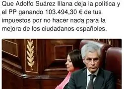 El gran beneficio de Adolfo Suárez en la política