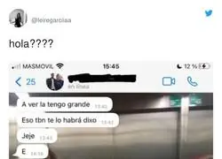 La repugnante conversaci&oacute;n que ha tenido que aguantar esta chica por internet por culpa de un baboso