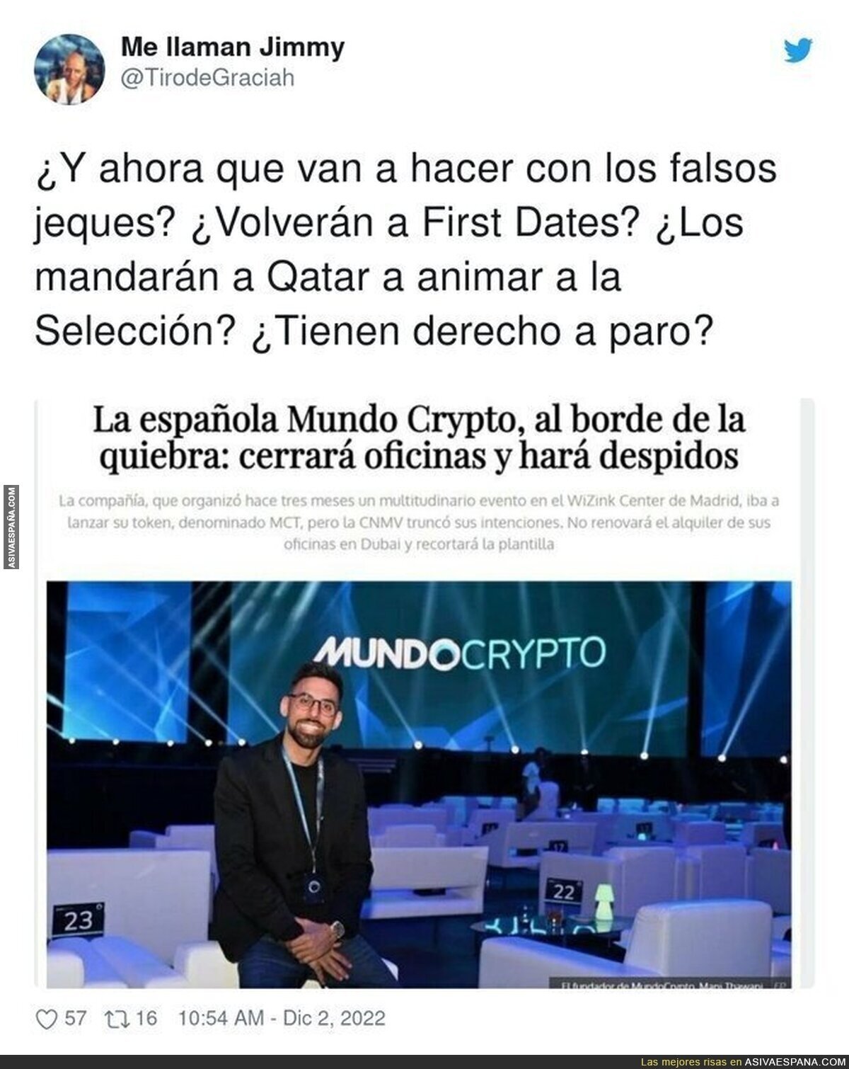Drama con Mundo Crypto