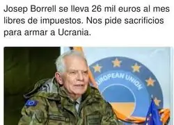 Las políticas de Josep Borrell