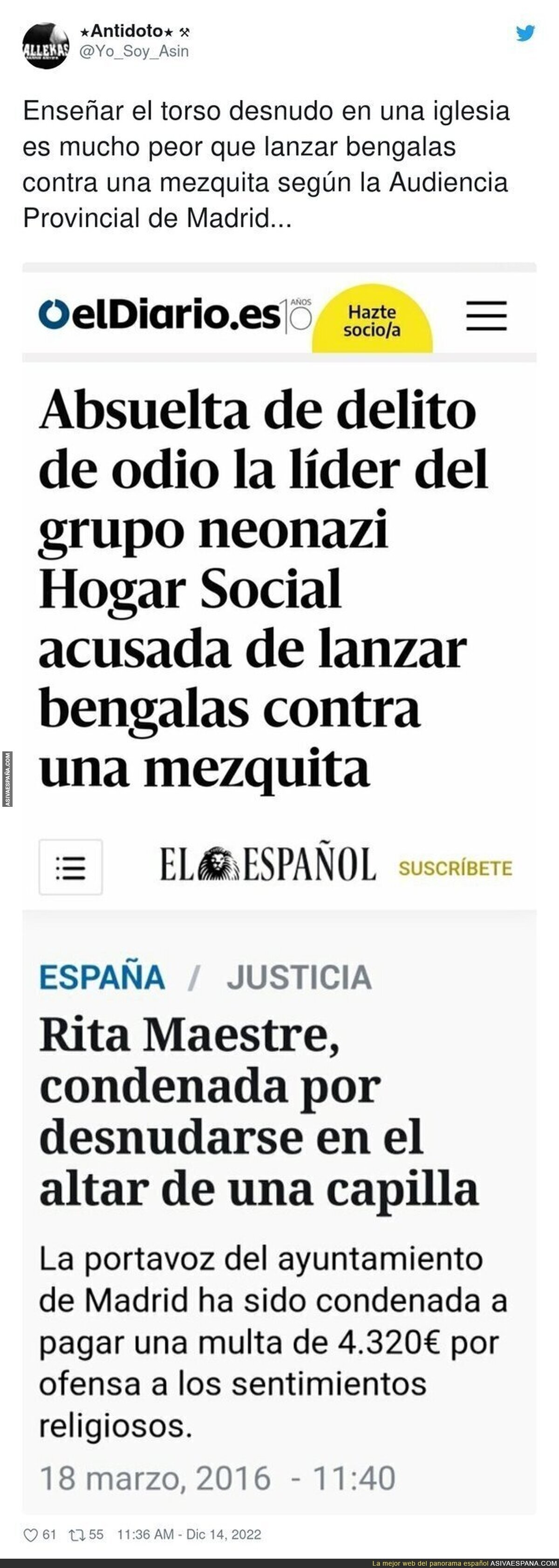Así está la justicia en España