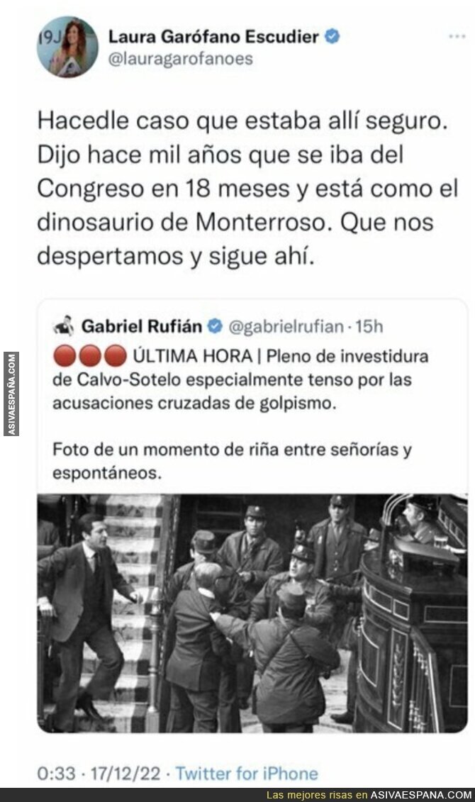 La poca palabra de Gabriel Rufián