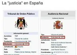 Así es la justicia en España
