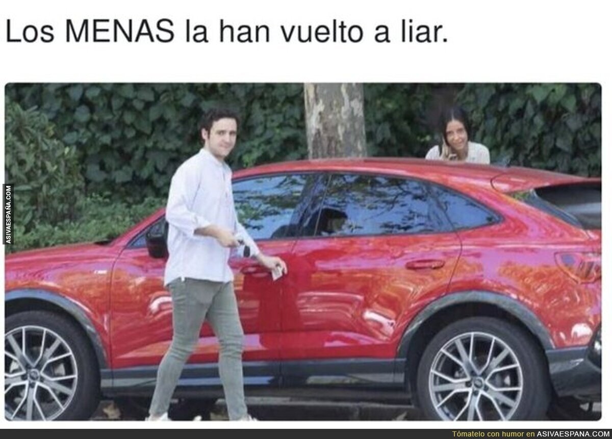 Este par no deja de liarla