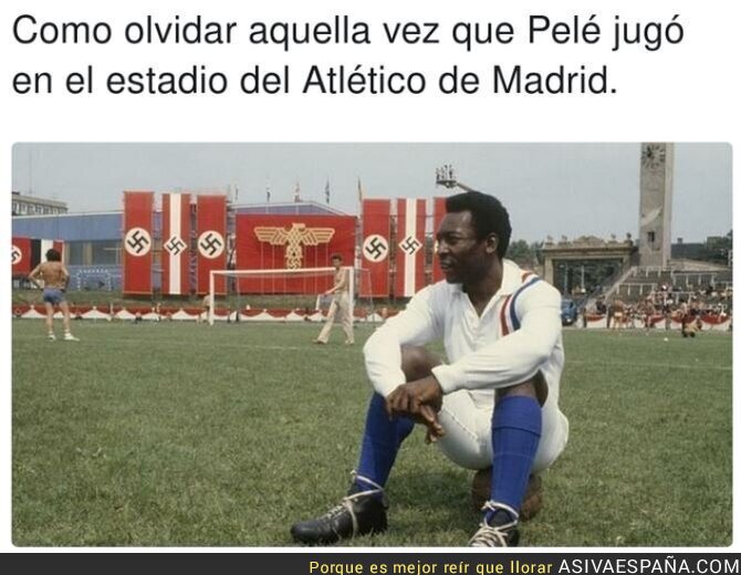 Inolvidable actuación de Pelé