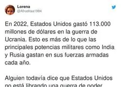 El gasto de Estados Unidos es descomunal