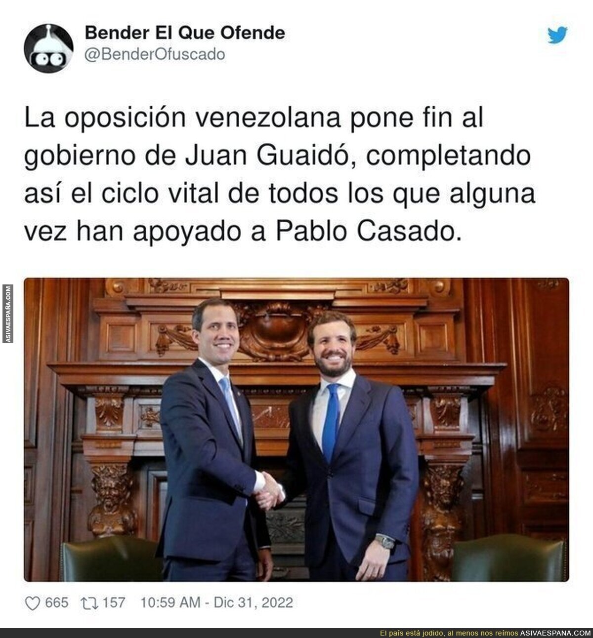 Fin a Juan Guaidó