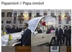 Las dos caras del Papa