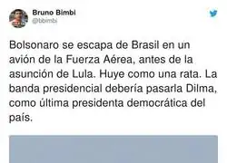 Bolsonaro tiene miedo