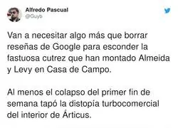 &iquest;Pero qu&eacute; es este horror en Casa de Campo?