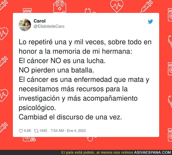 Hay que escuchar a quienes lo han sufrido