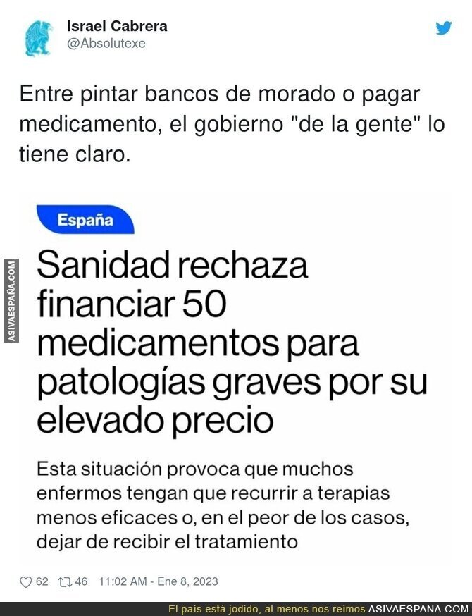 Las preferencias del Gobierno