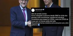 Las grandes diferencias de Rajoy y Pedro Sánchez sobre como han actuado en las grandes crisis del Mundo para defender a España
