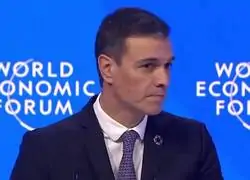 Pedro Sánchez le pide a los líderes del Ibex 35 en Davos que paguen más impuestos
