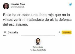 Juan Ramón Rallo se vuelve a superar