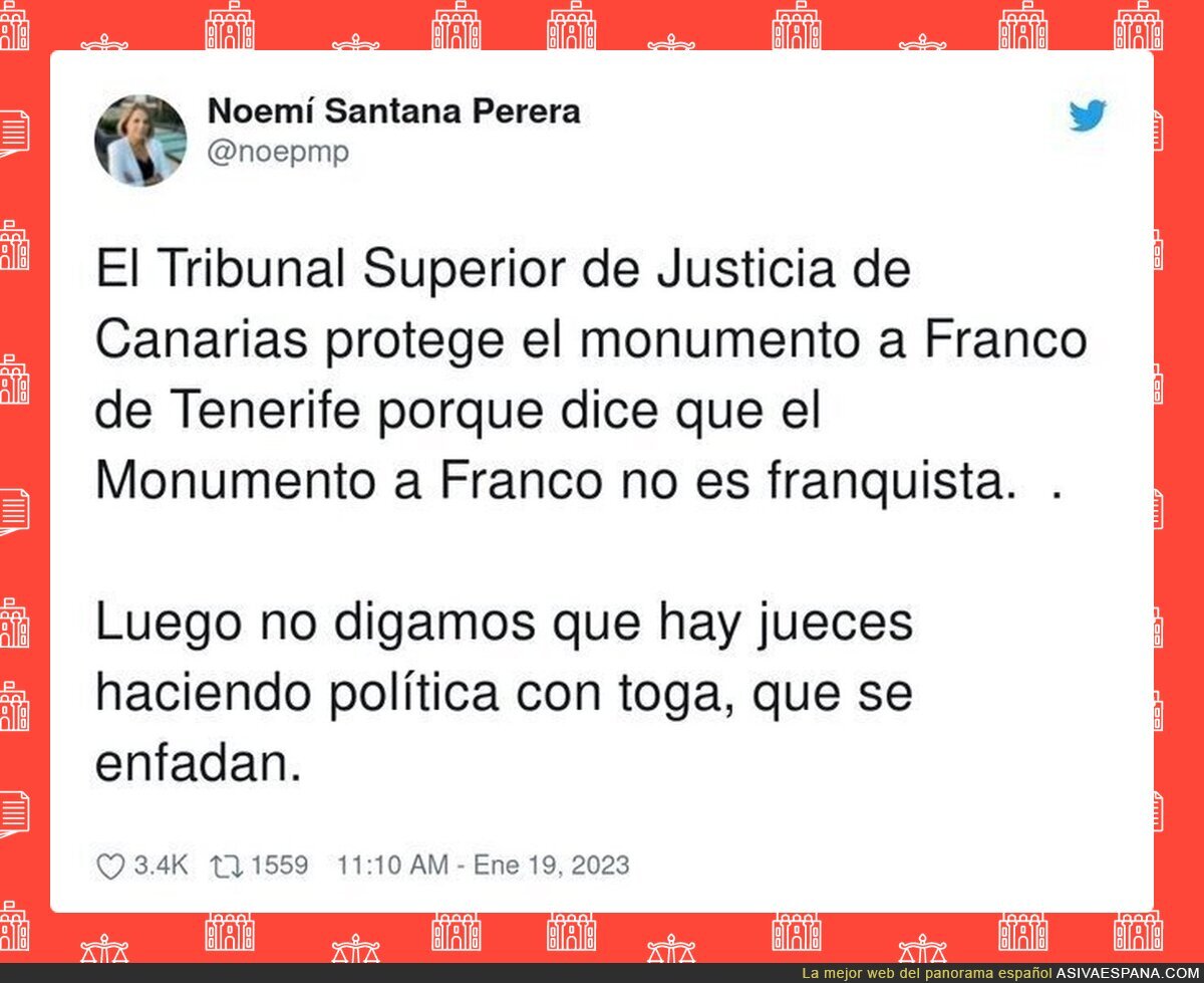 La justicia pro franquista que hay en la actualidad