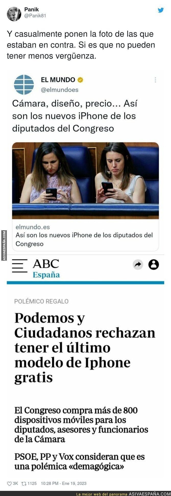 Así de repugnante es la prensa española