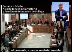 Este es Francisco Salado, el presidente del PP en la Diputación de Málaga con un sueldo de 82.000€: "Los terroristas asesinos gobiernan España"