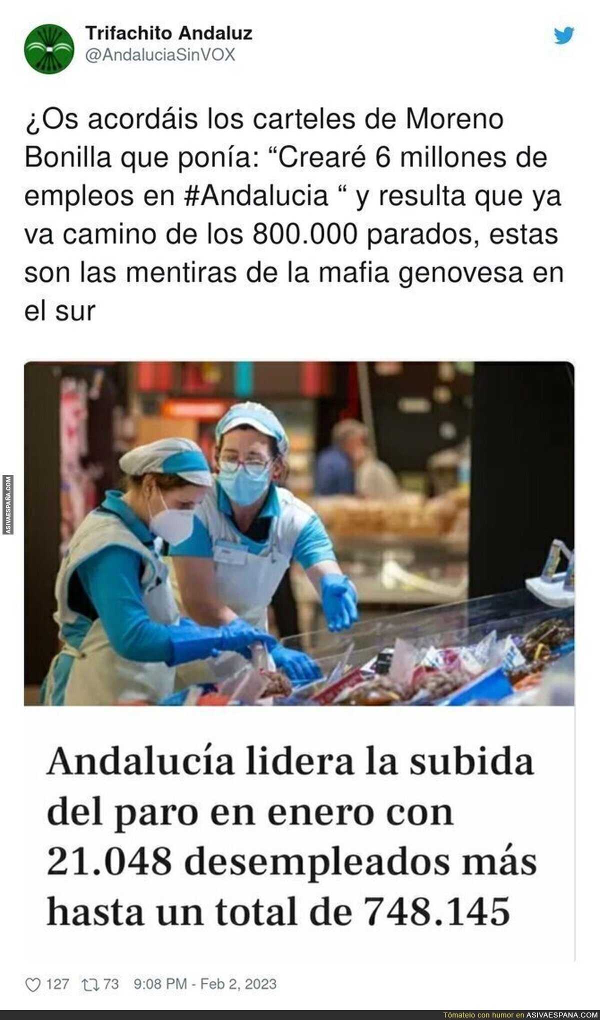 Andalucía no ayuda a España