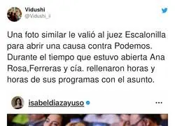 El doble rasero que hay con Podemos y la derecha