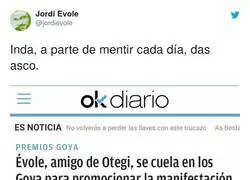 Jordi Évole se enfada con su compañero de cadena Eduardo Inda
