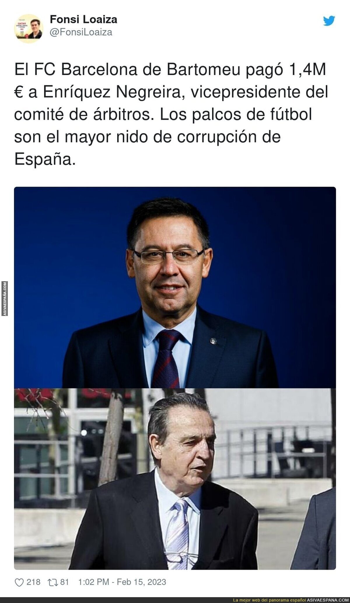 El Barça de Bartomeu era un nido de corrupción