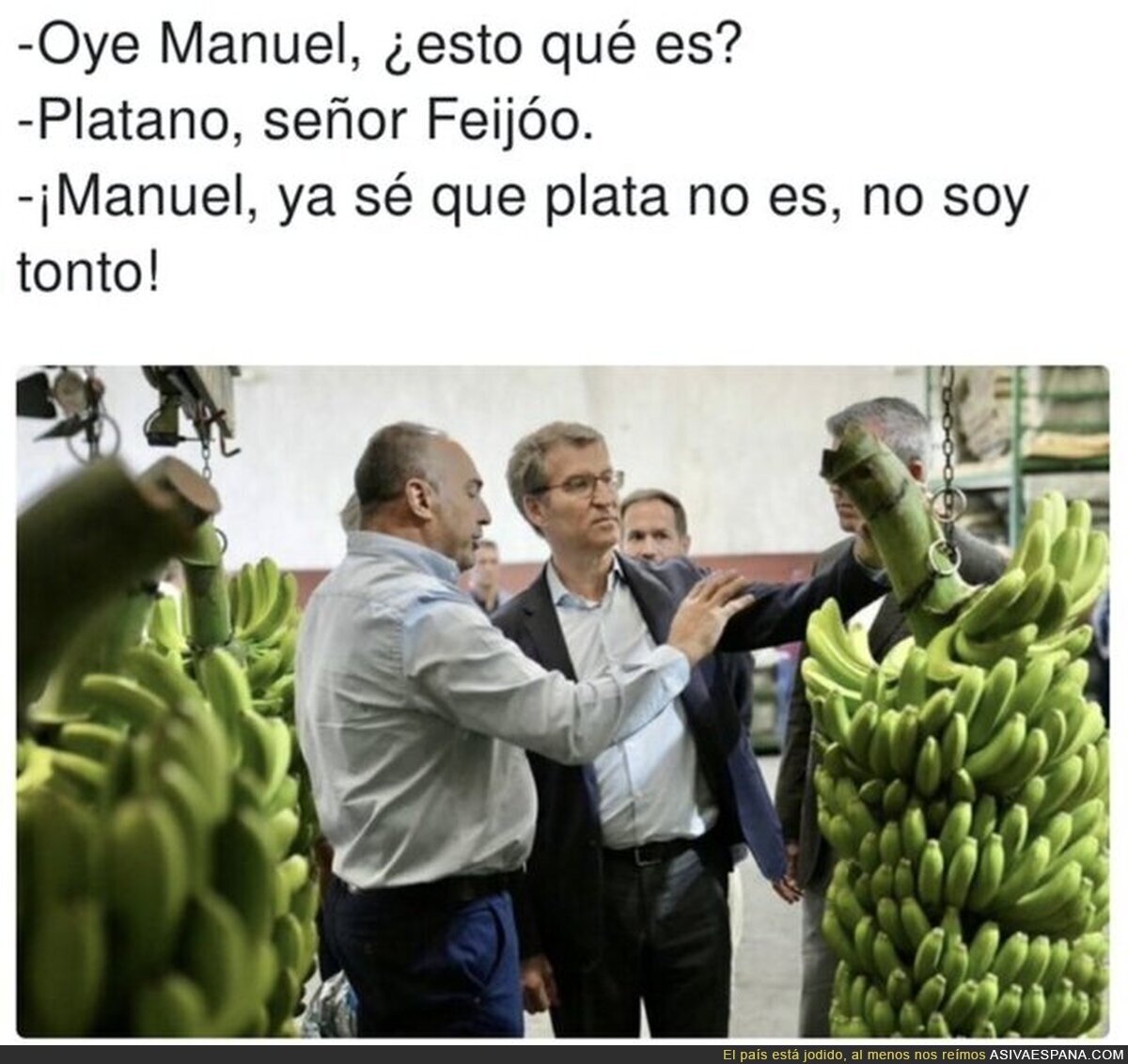 La gente es muy corta