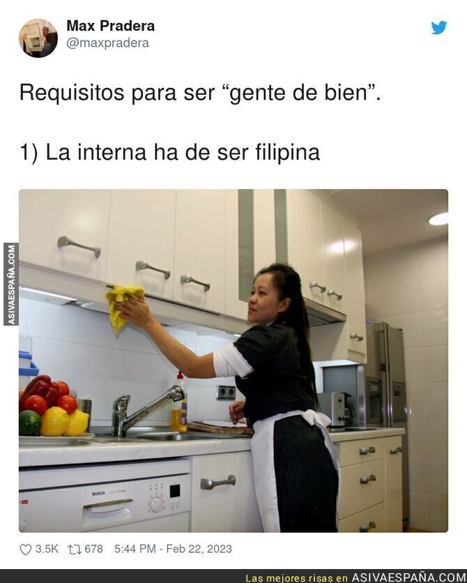 El ejemplo de gente de bien
