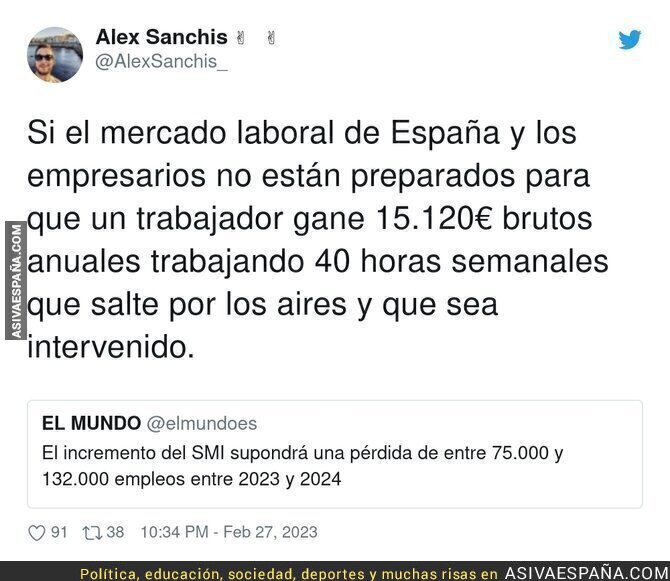 Un país que no está preparado