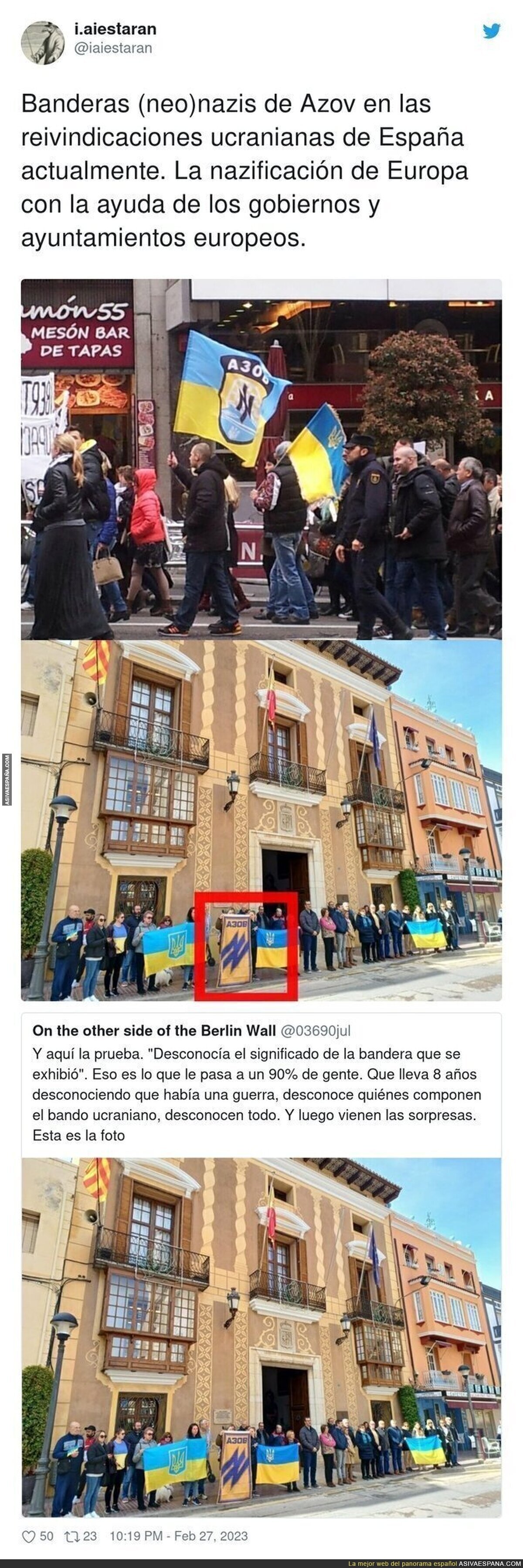 El movimiento nazi en España no tiene fin