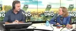 El tremendo revés de Carlos Alsina a Nadia Calviño en plena entrevista en Onda Cero
