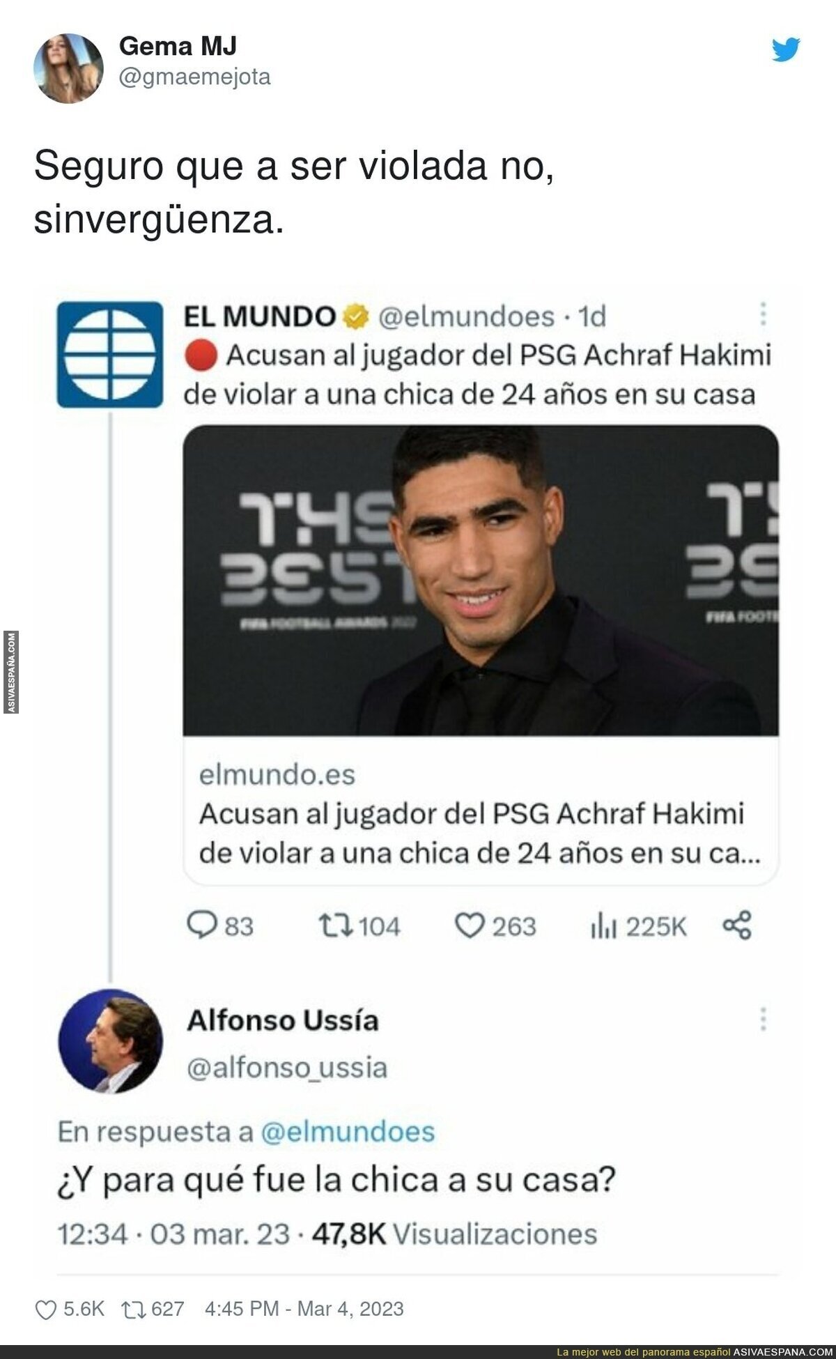 Alfonso Ussía es peor persona de lo que parecía