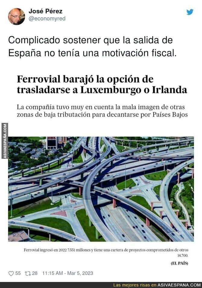 Ferrovial se ha reído de todo el mundo