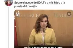 Las dos caras de Mónica García a la hora de denunciar el acoso ante una persona