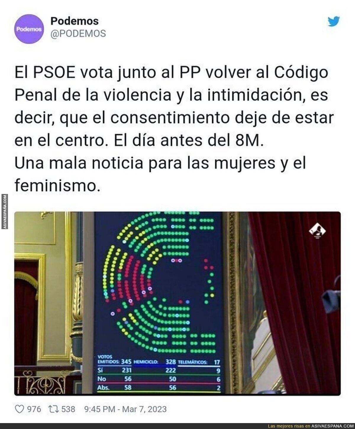La gran provocación del PSOE