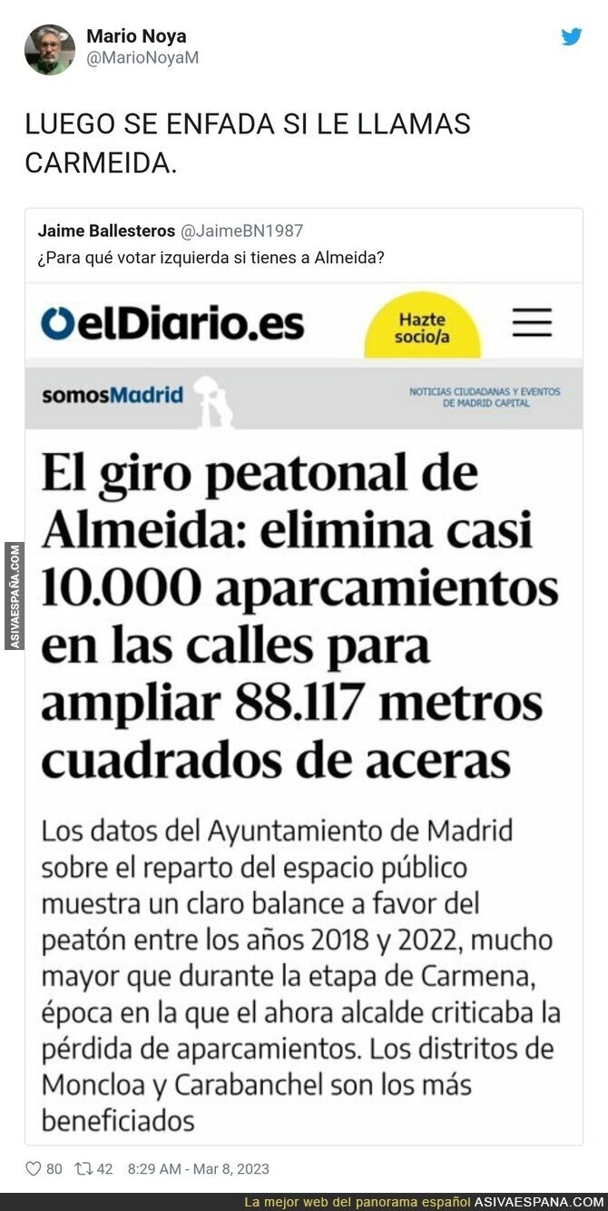 La revolución de José Luis Martínez Almeida