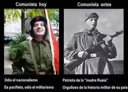 Comunistas ahora vs antes