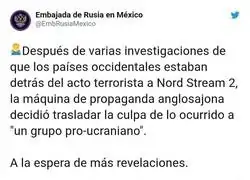 La embajada de Rusia en México lo tiene claro