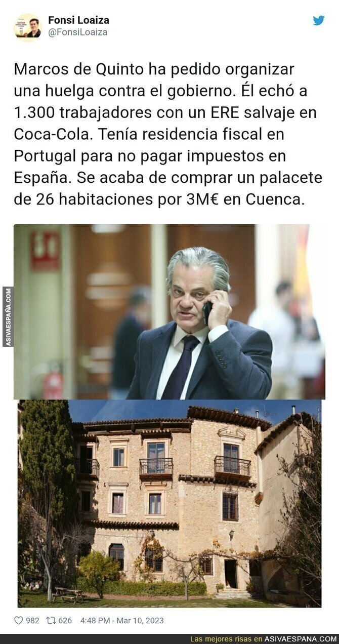 Las malas artes de Marcos de Quinto