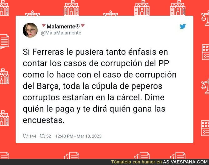 Se nota la amistad íntima de Ferreras con Florentino Pérez