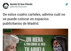 La imagen que no gusta de Madrid