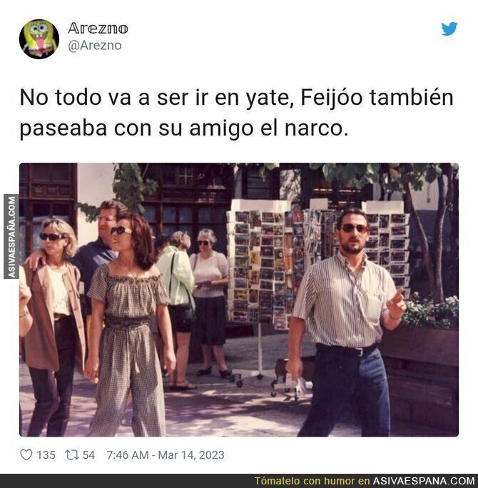 Los buenos paseos de Feijóo