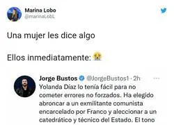 Jorge Bustos se ofende cuando atacan a Tamames