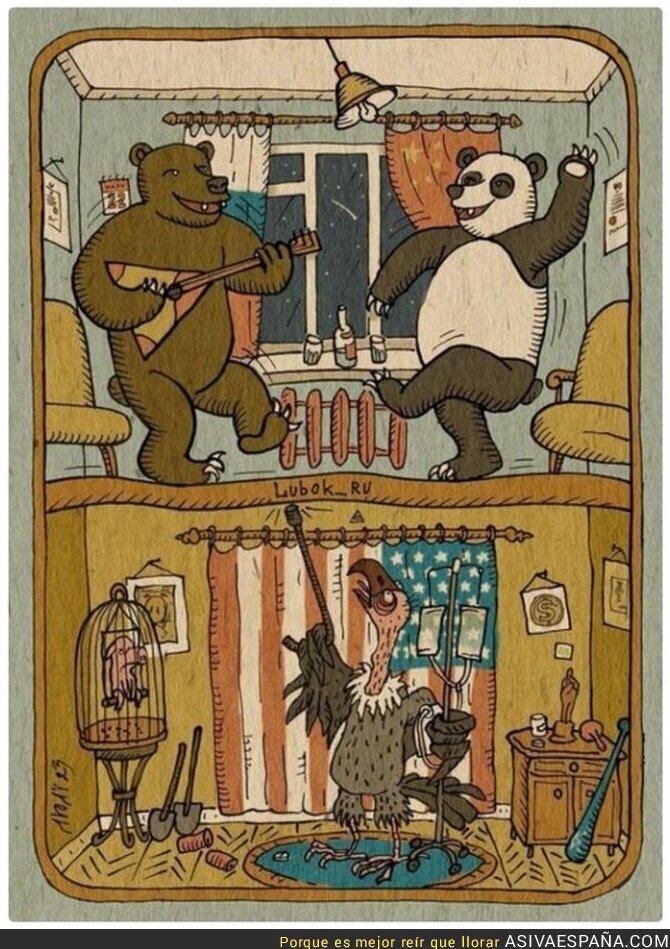 Estados Unidos no deja a nadie en paz