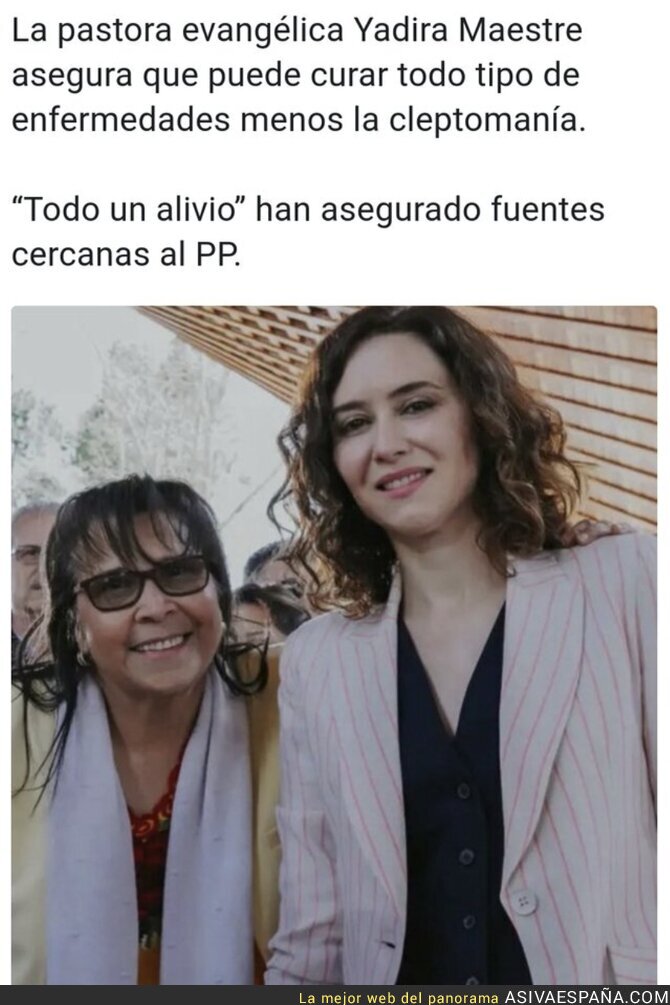 Una amistad más para el PP sin miedos