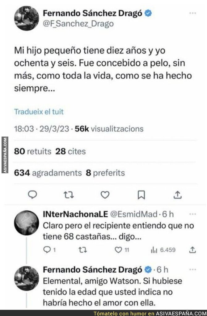 Fernando Sánchez Dragó no puede ser más repugnante tras esta conversación