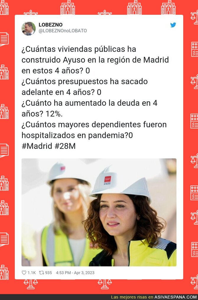 Resumiendo las políticas de Isabel Díaz Ayuso