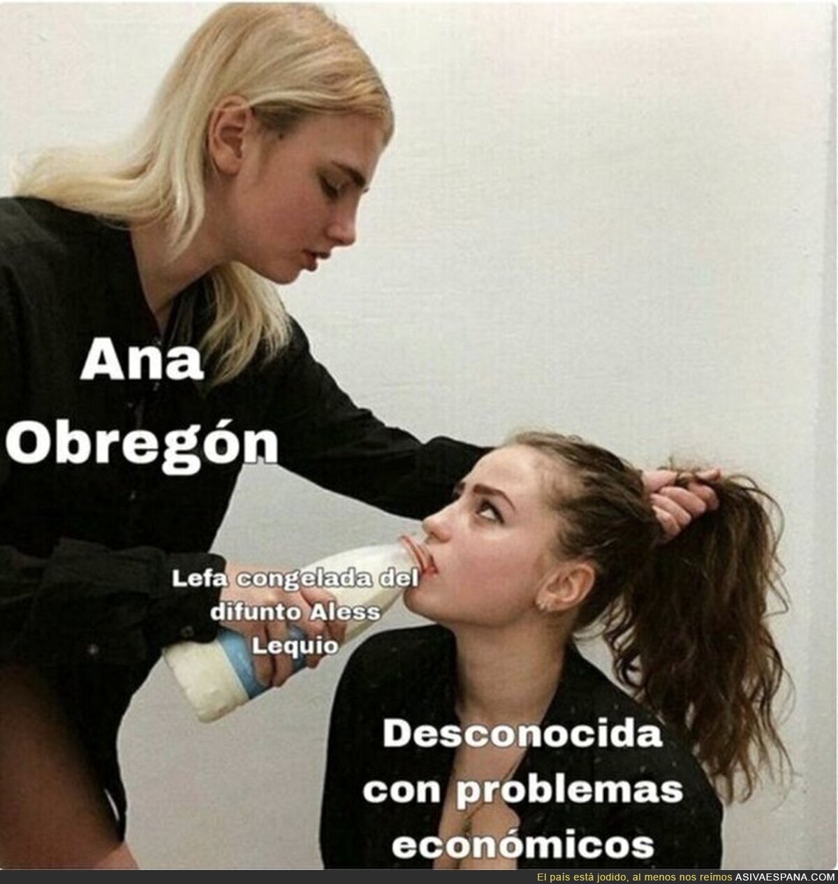 La técnica de Ana Obregón